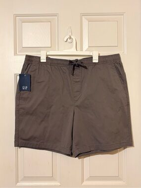 Gap Men's Pull On Short Size XXL Castlerock Gray Drawstring Elastic Waist